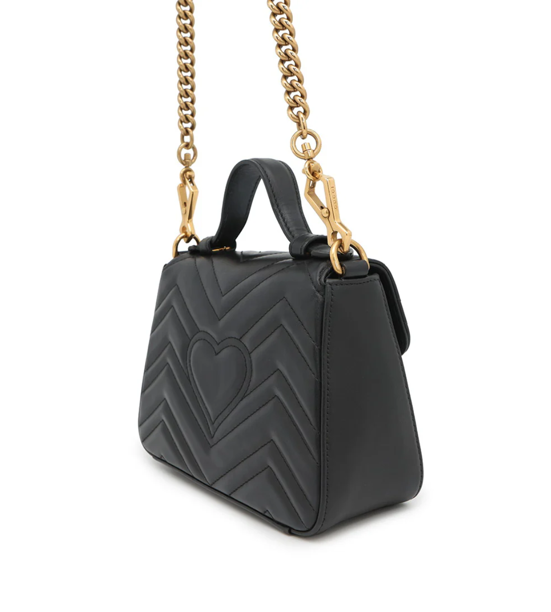 GUCCI Marmont GG Top Handle Bag
