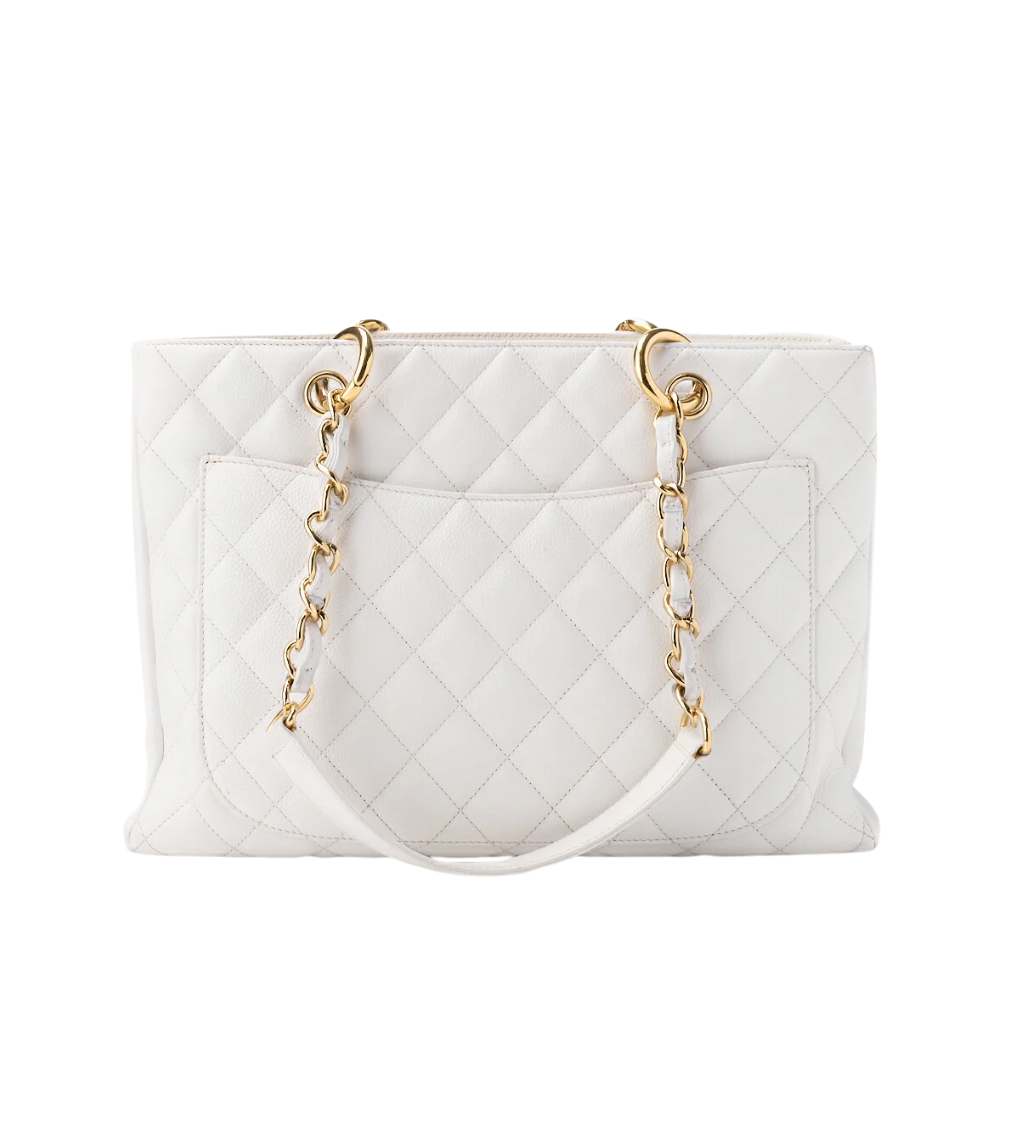 CHANEL Matelasse Coco Caviar Tote Bag