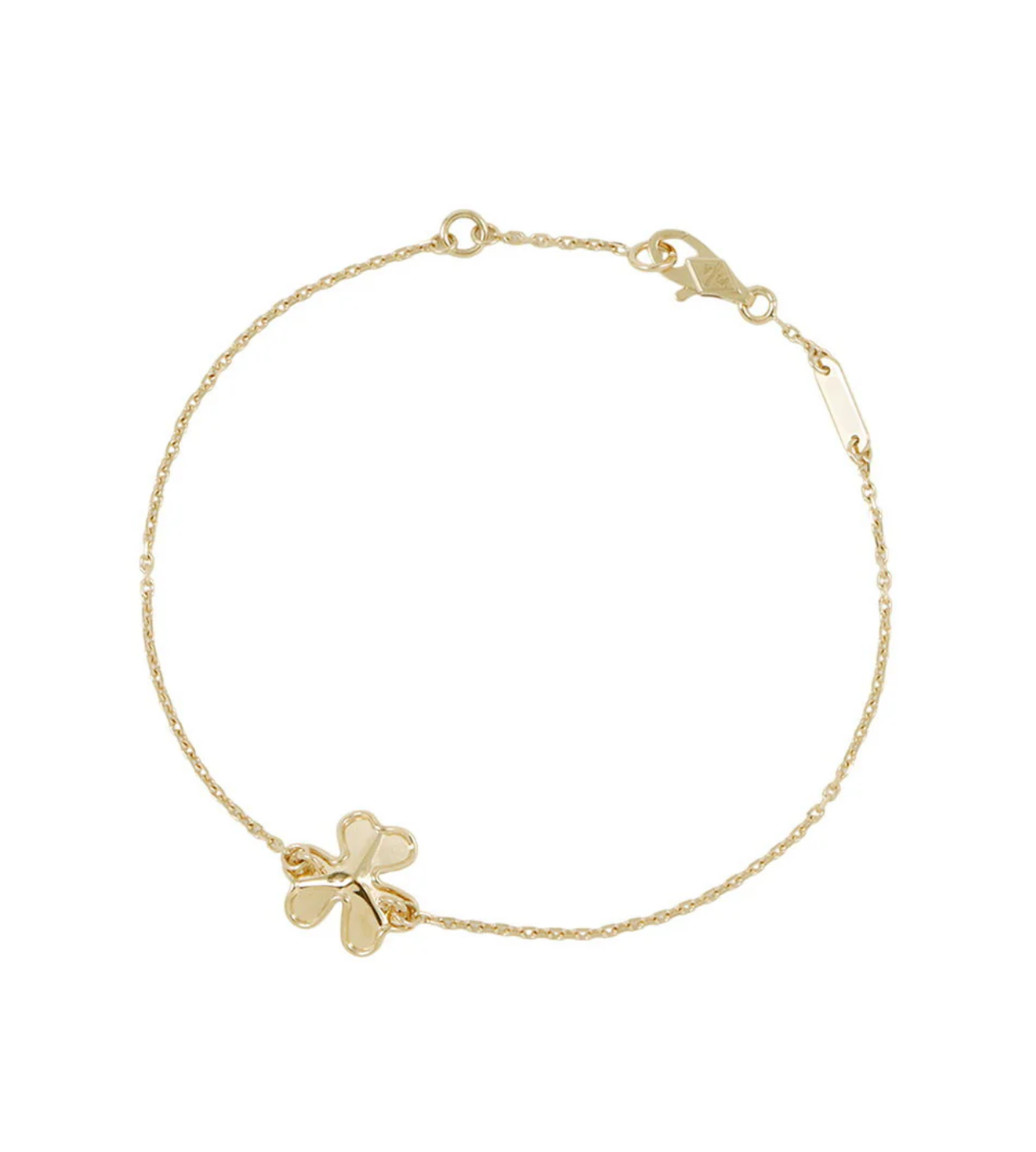 Van Cleef & Arpels Frivole Mini 18K Yellow Gold Bracelet