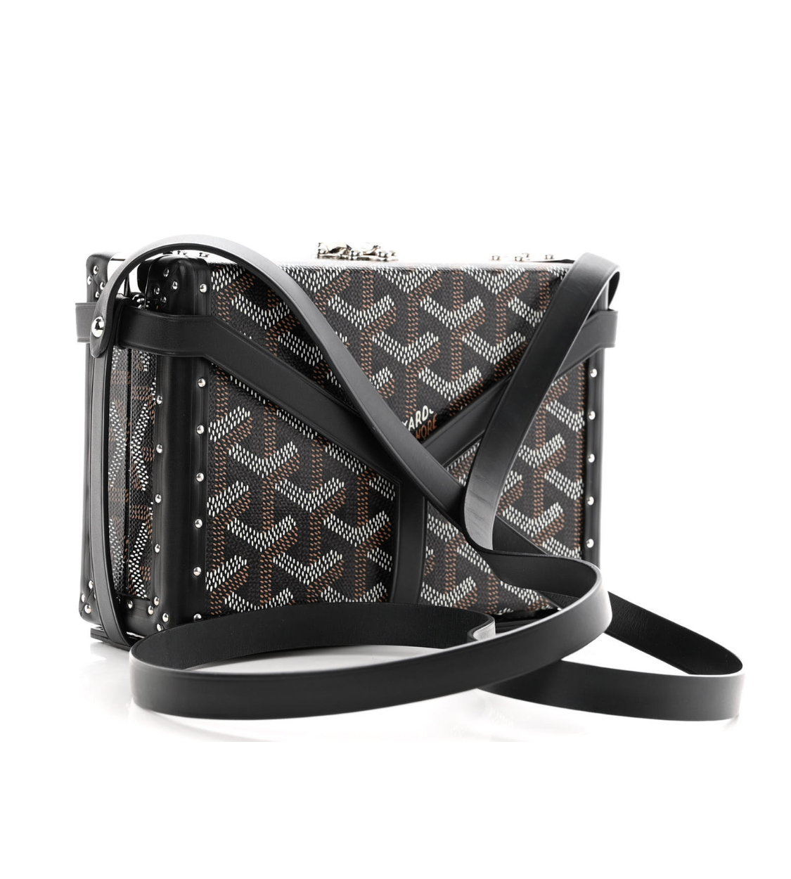 GOYARD Menodiaire Trunk Shoulder Bag in Black
