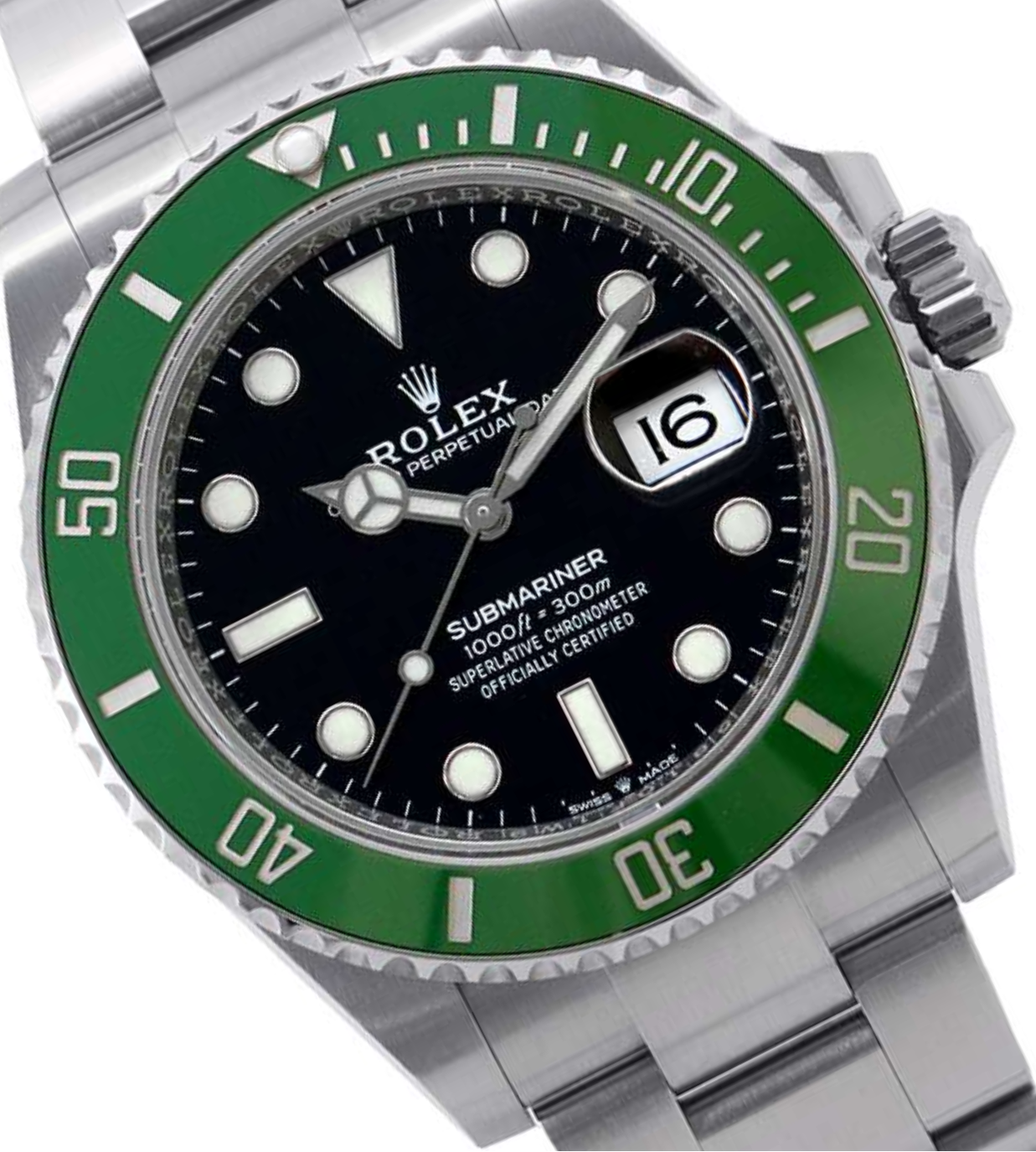 ROLEX Submariner Date 41mm Stainless Steel Black Dial