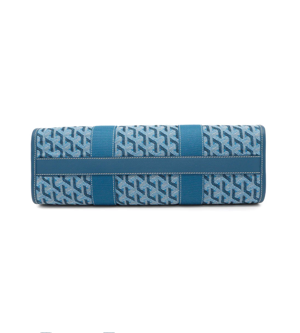 GOYARD Villette PM Ocean Blue Tote Bag