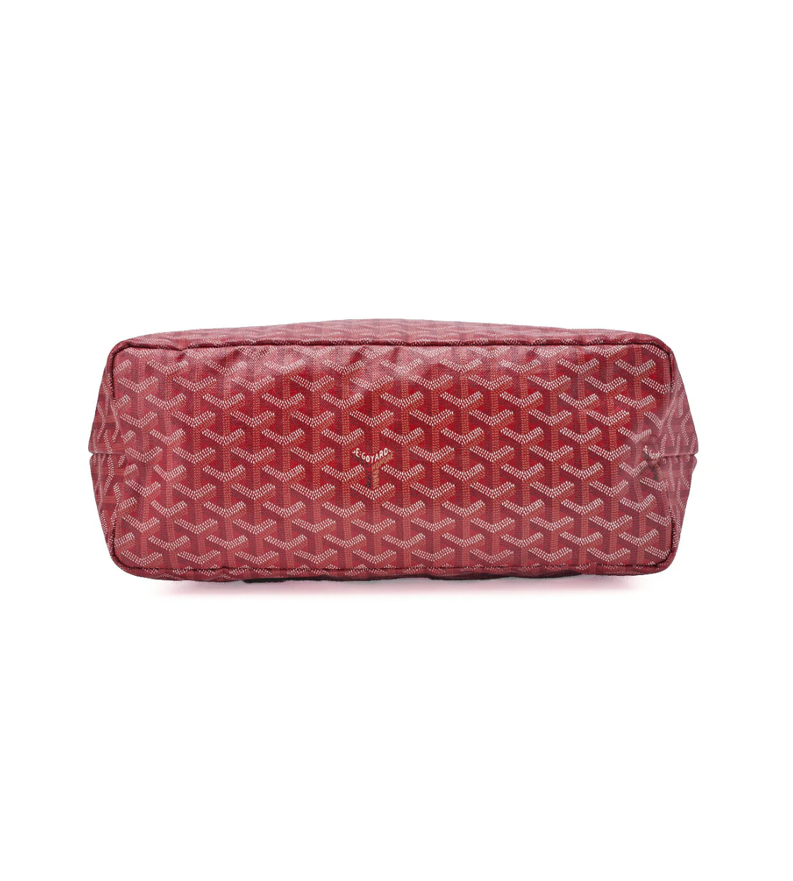 GOYARD Saint Louis PM Tote Bag in Red