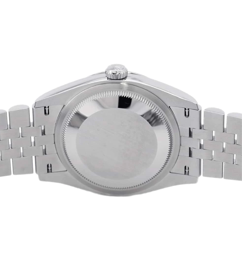 ROLEX Datejust 36 Aubergine Dial Stainless Steel & 18k White Gold
