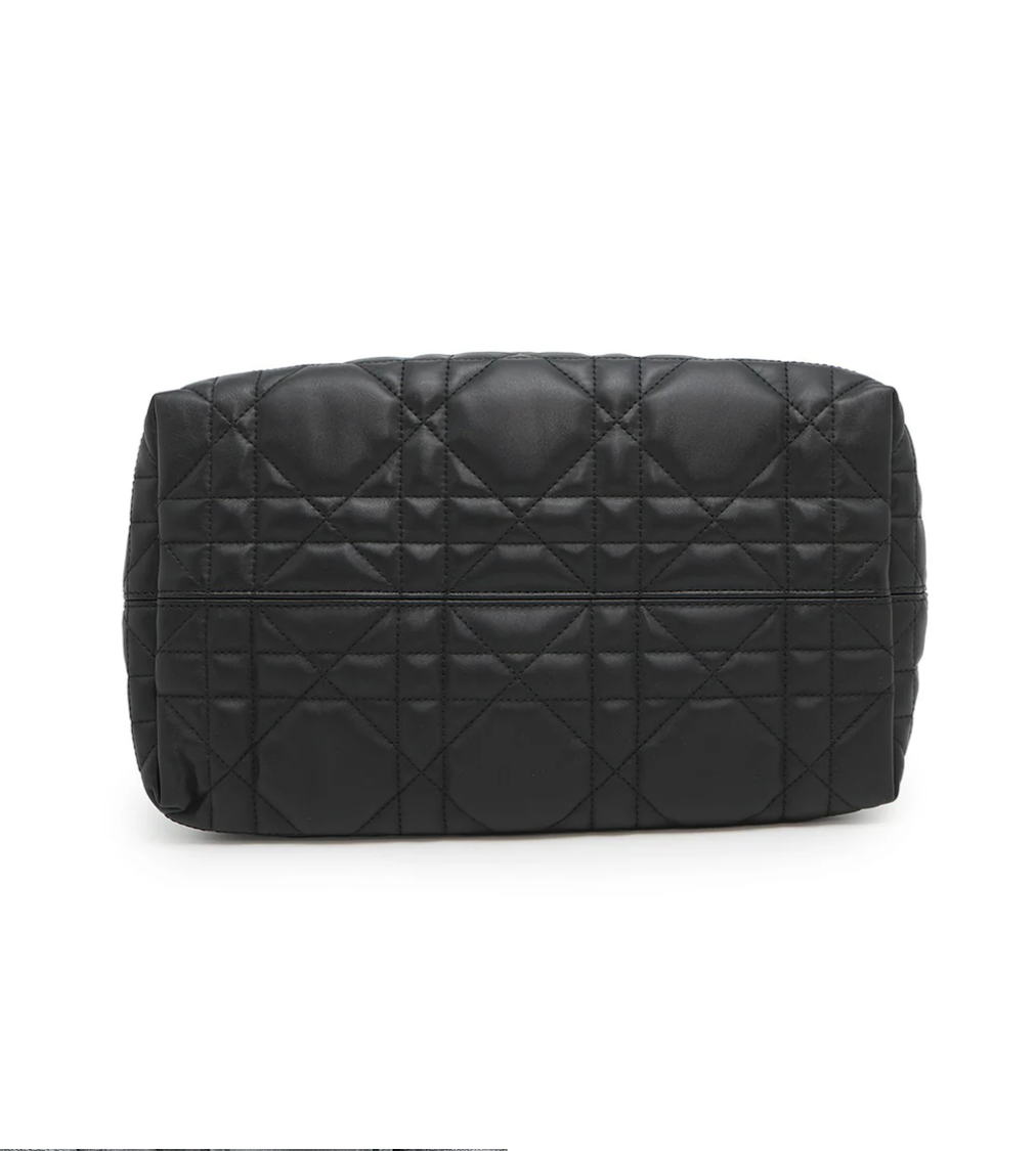 DIOR To Jules Macrocannage Black Calf Leather