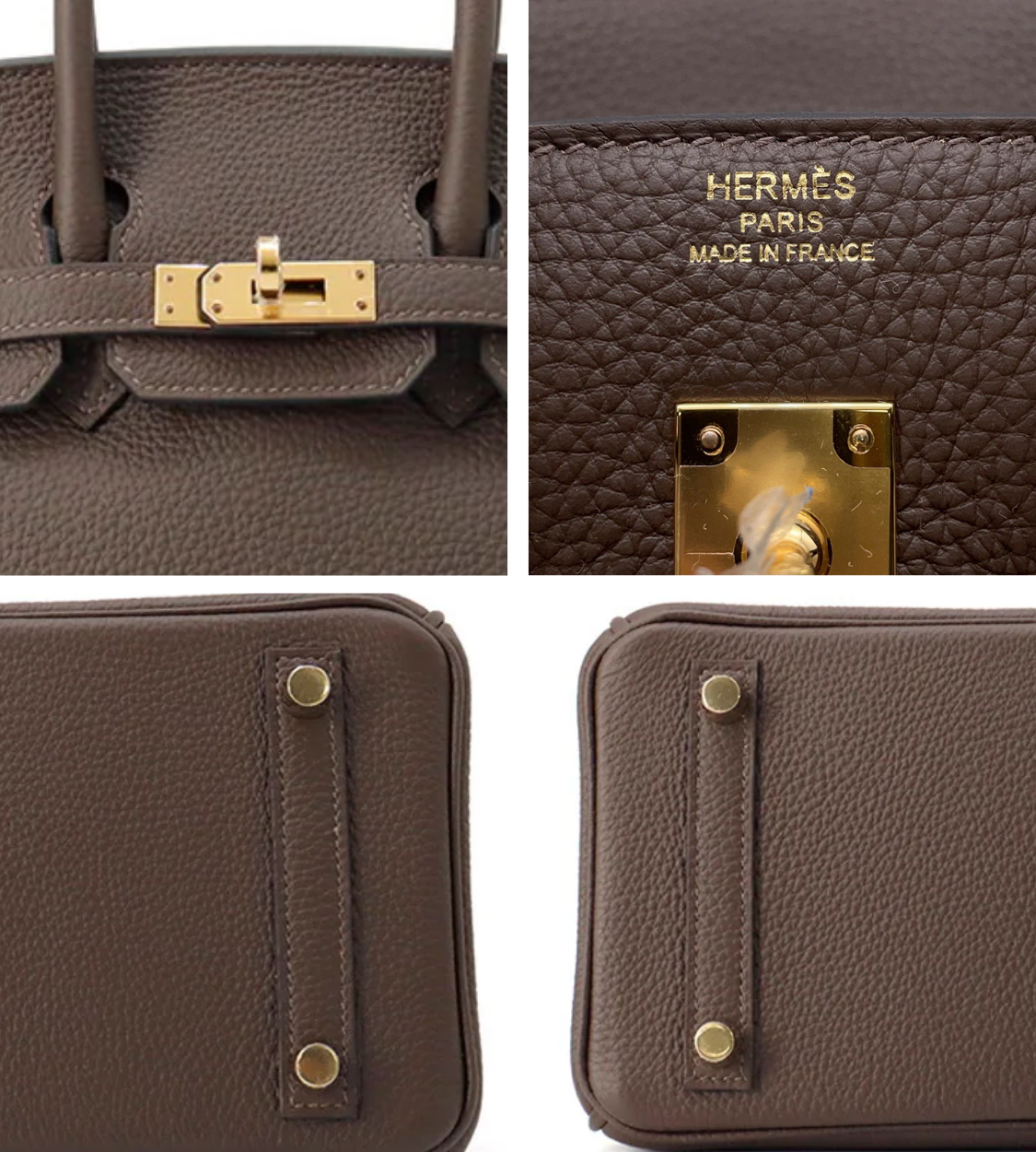 HERMES Birkin 25 Ecorce Togo
