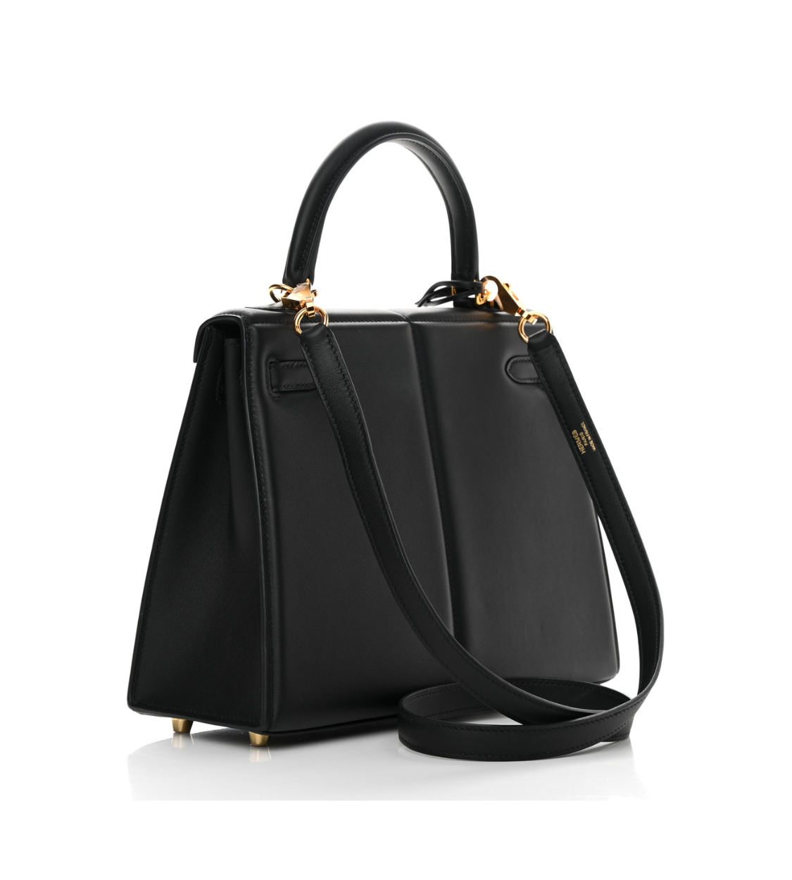 HERMES Kelly 25 Padded Caban Swift Leather