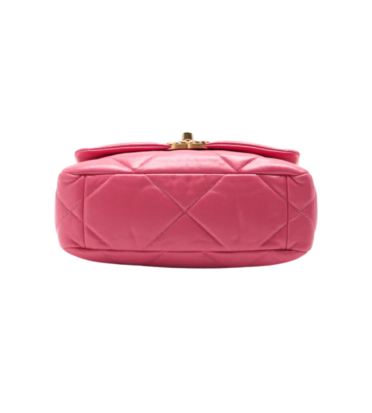 CHANEL 19 Matelasse Lambskin Pink Chain Shoulder Bag