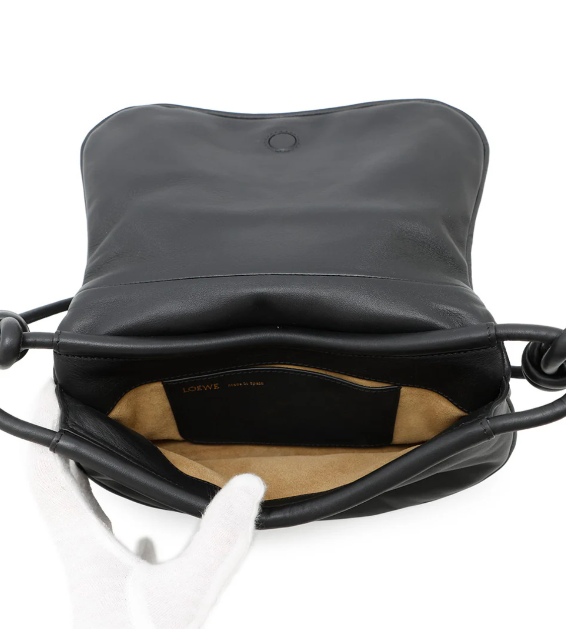 LOEWE Paseo Satchel Black Shoulder Bag