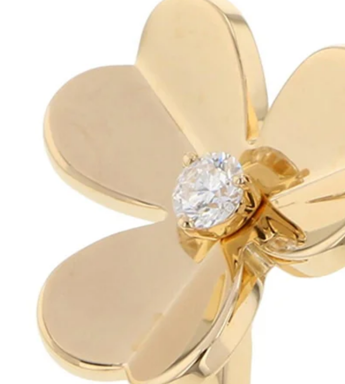Van Cleef & Arpels Frivole S-M 18K Yellow Gold Ring