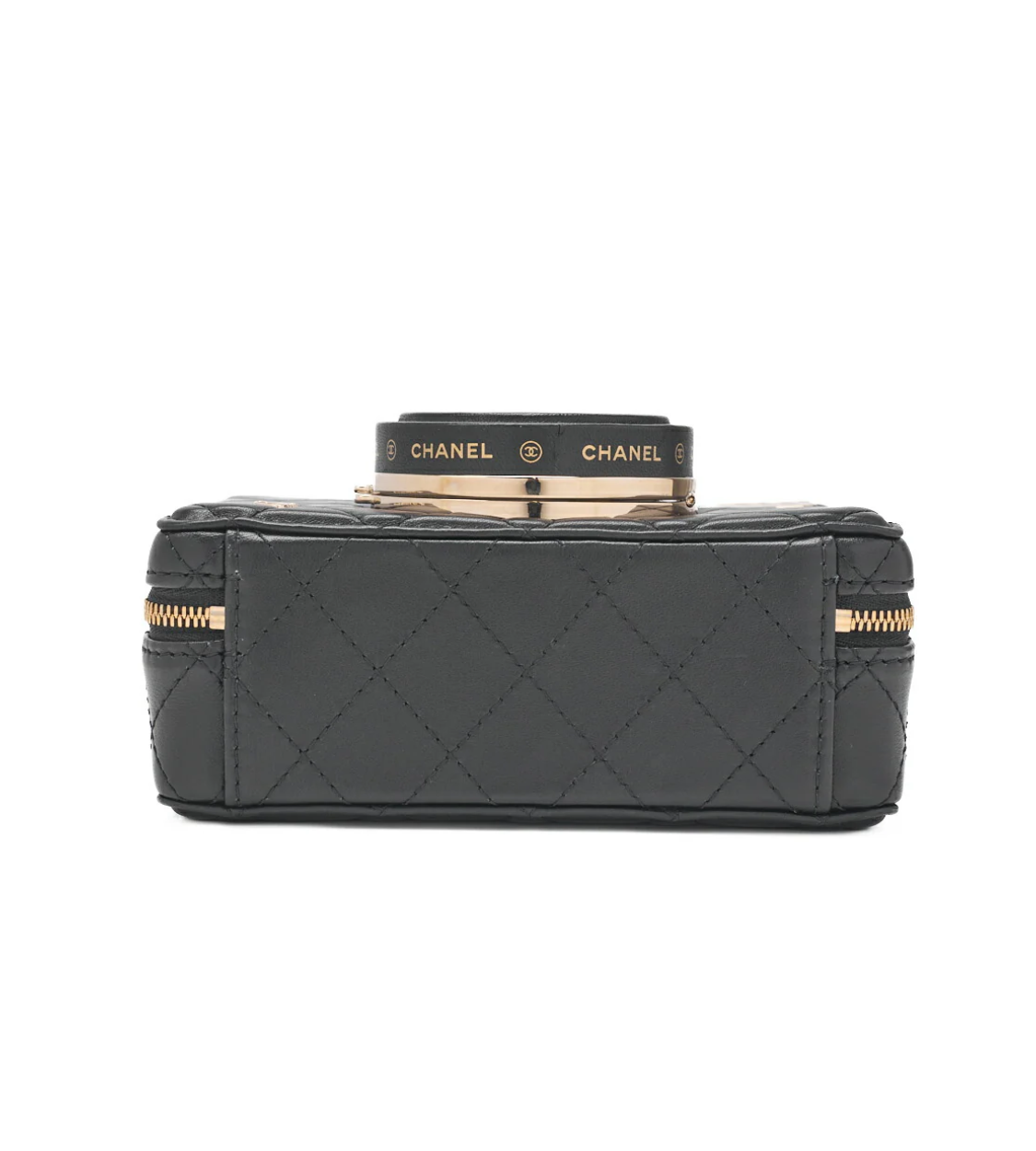 CHANEL Matelasse Camera Lambskin Shoulder Bag