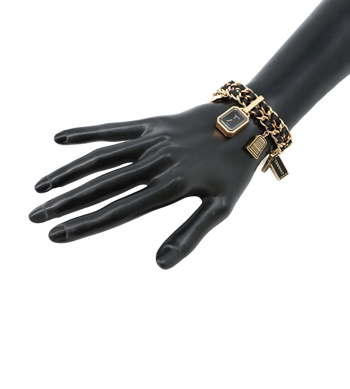 CHANEL Premiere Limited Edition Gold Plated Watch-Bracelet