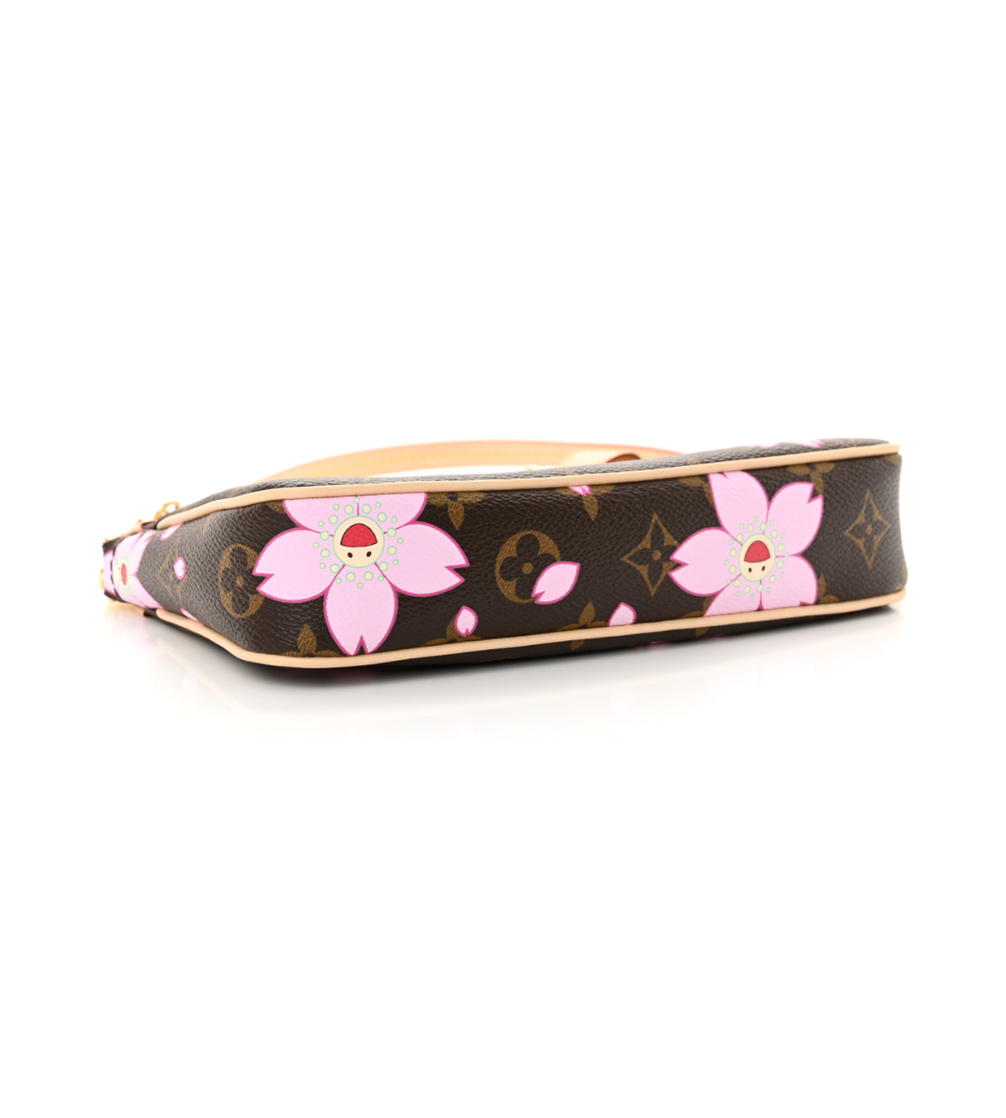 LOUIS VUITTON × TM Monogram Pink Cherry Blossom Pochette