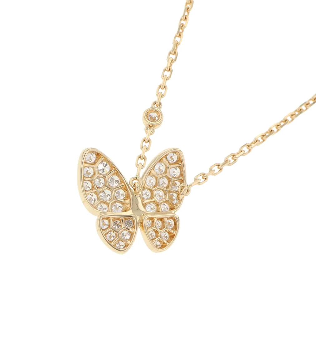 Van Cleef & Arpels Do Papillon 18K Yellow Gold Pendant