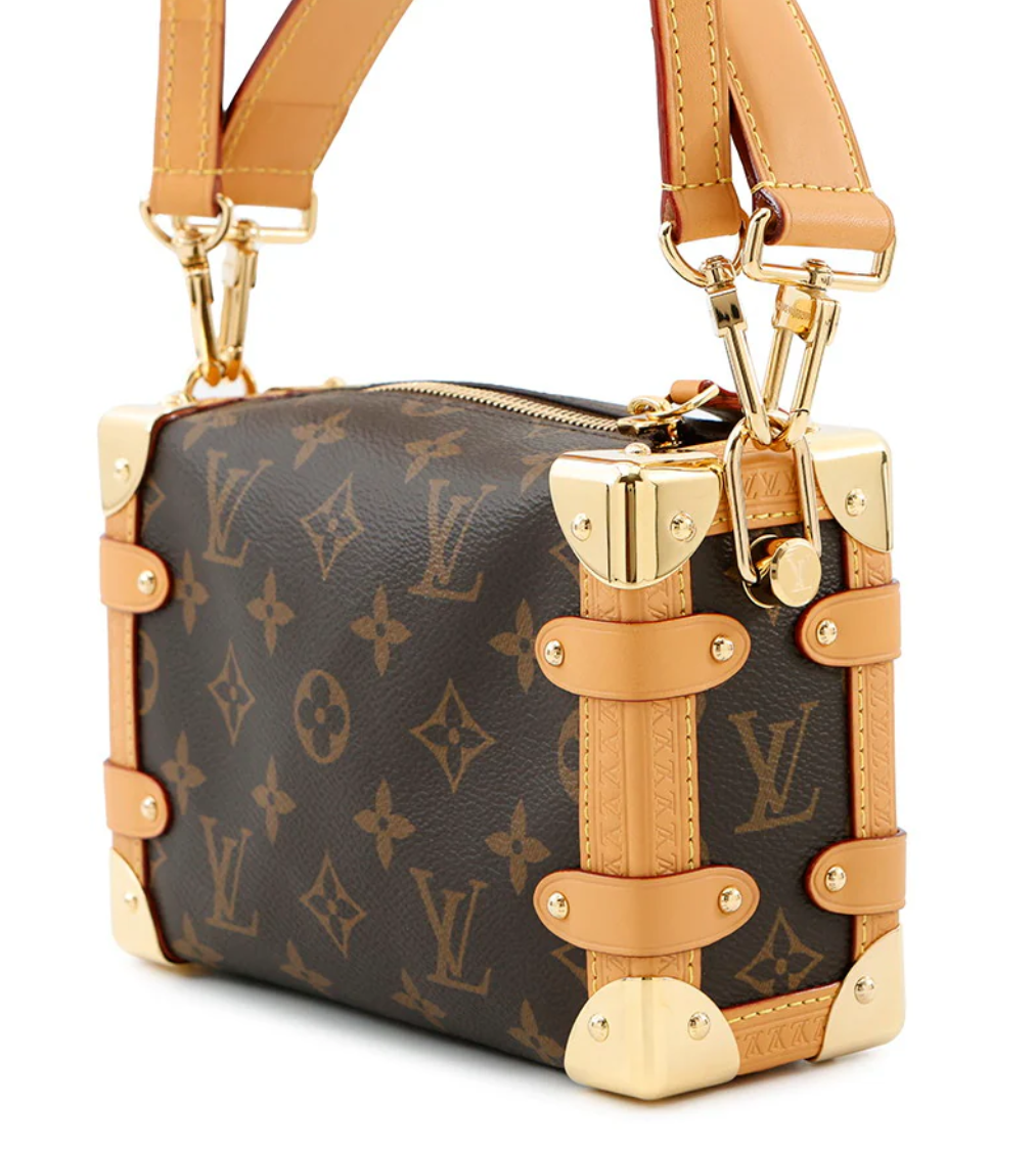 LOUIS VUITTON Side Trunk Brown Monogram PM