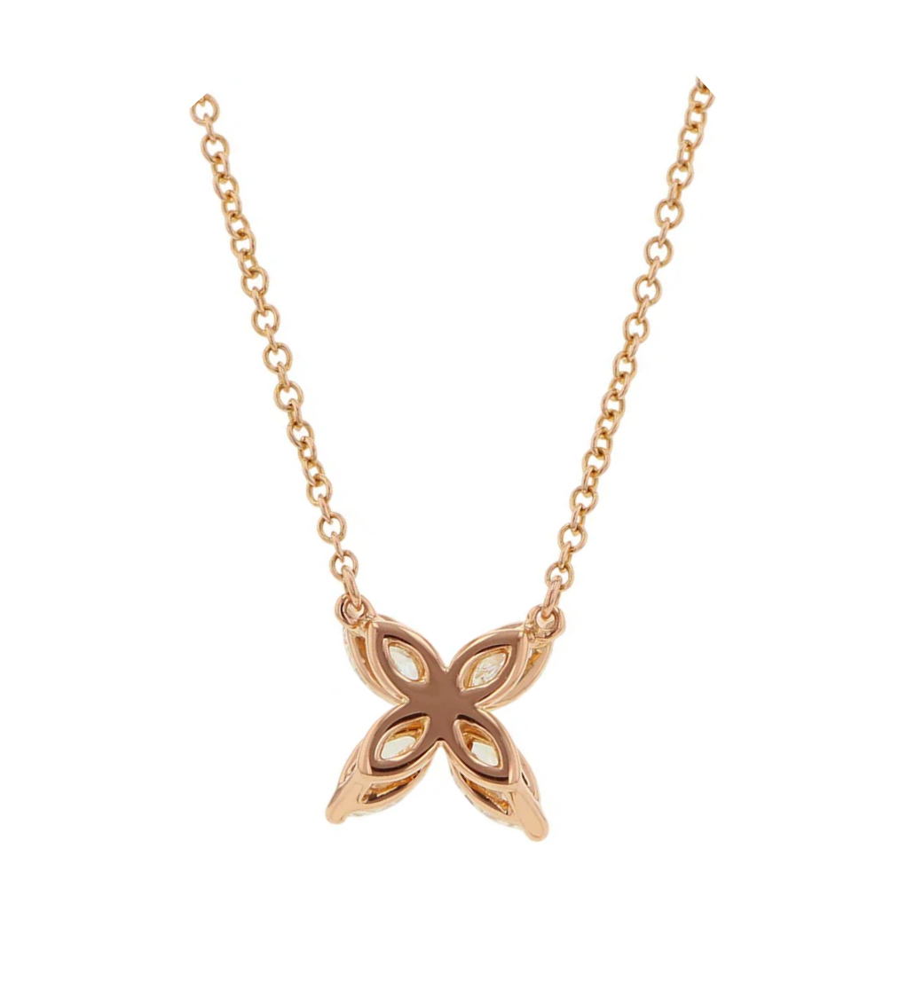 TIFFANY & Co. Victoria 18K Pink Gold Medium Pendant