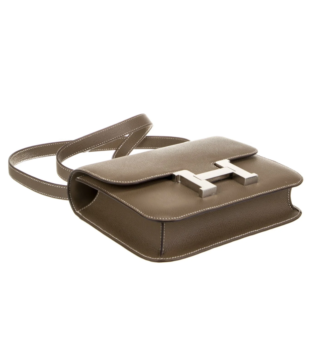 HERMES Constance Mini Miroir Etoupe Epsom