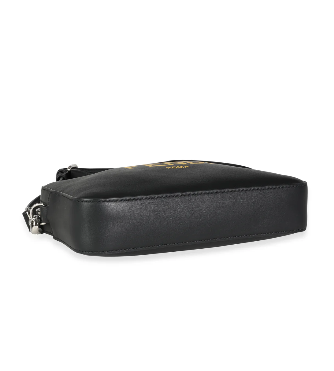 FENDI Camera Case Black Leather Medium