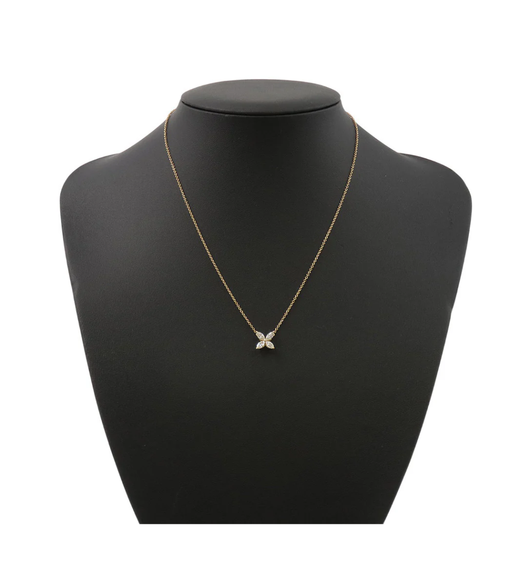 TIFFANY & Co. Victoria 18K Pink Gold Medium Pendant