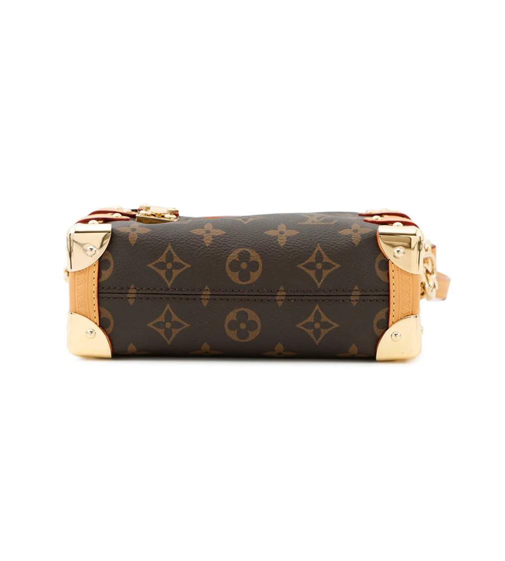 LOUIS VUITTON Side Trunk Brown Monogram PM