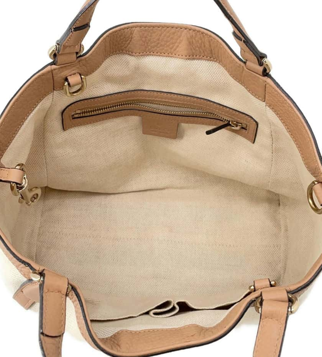 GUCCI Soho Flower Canvas Bag