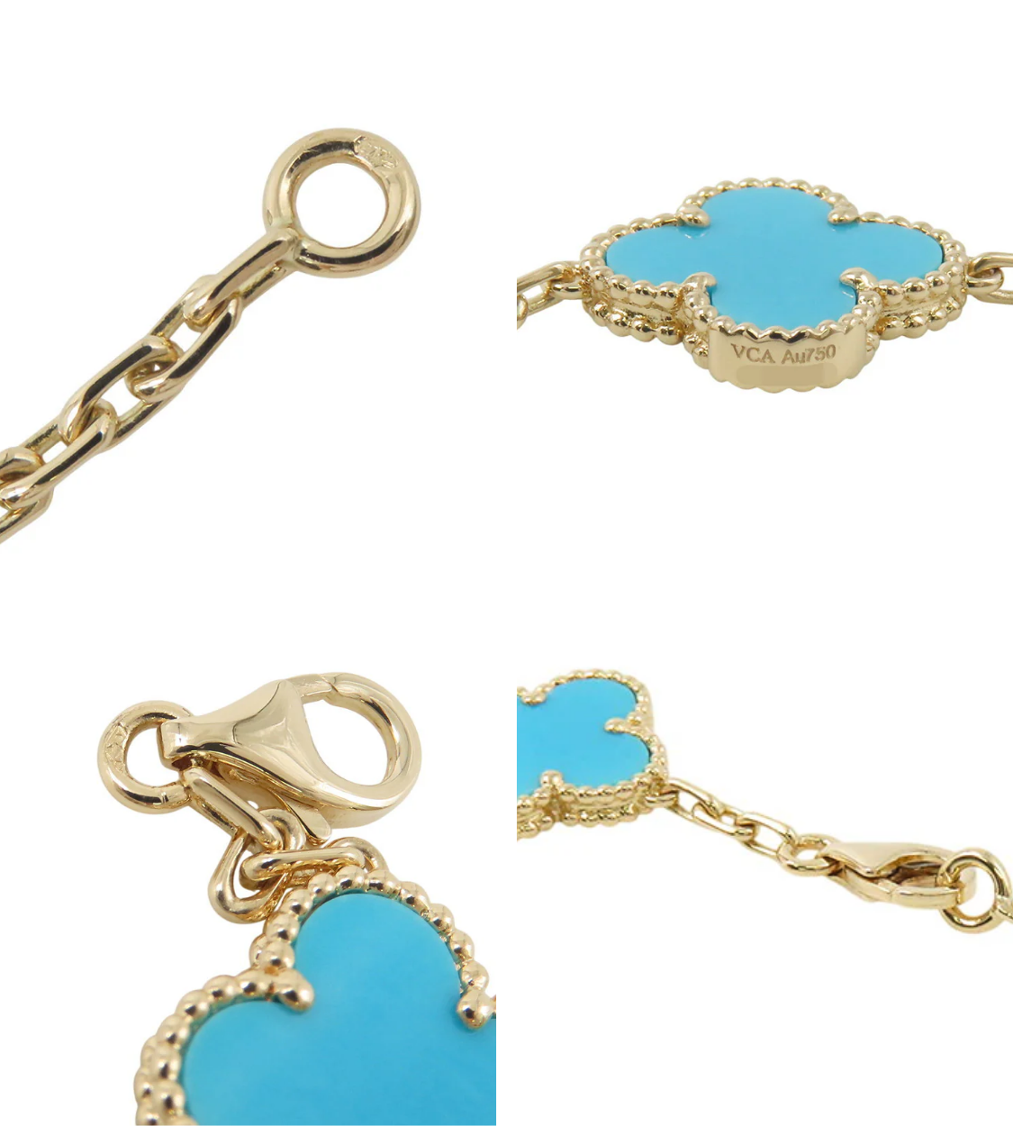 Van Cleef & Arpels Alhambra Long 20 Motifs 18K Yellow Gold Necklace
