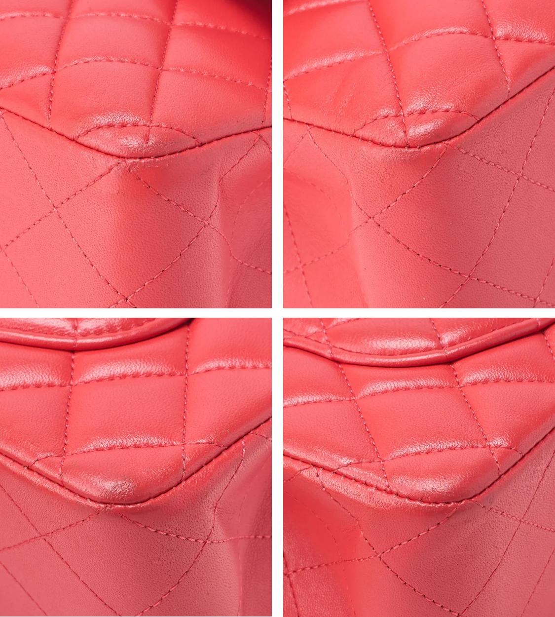 CHANEL 23 Double Flap Lambskin Rose Pink
