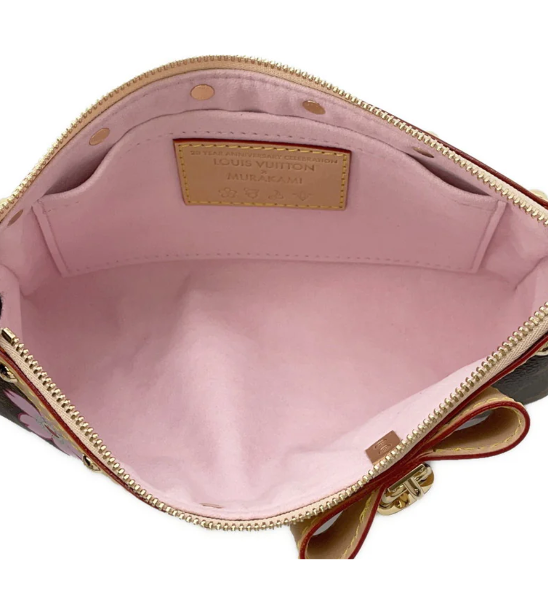 LOUIS VUITTON × TM Monogram Pink Cherry Blossom Pochette