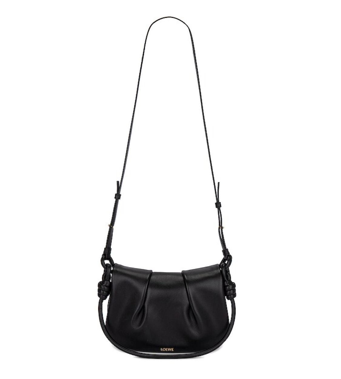 LOEWE Paseo Satchel Black Shoulder Bag