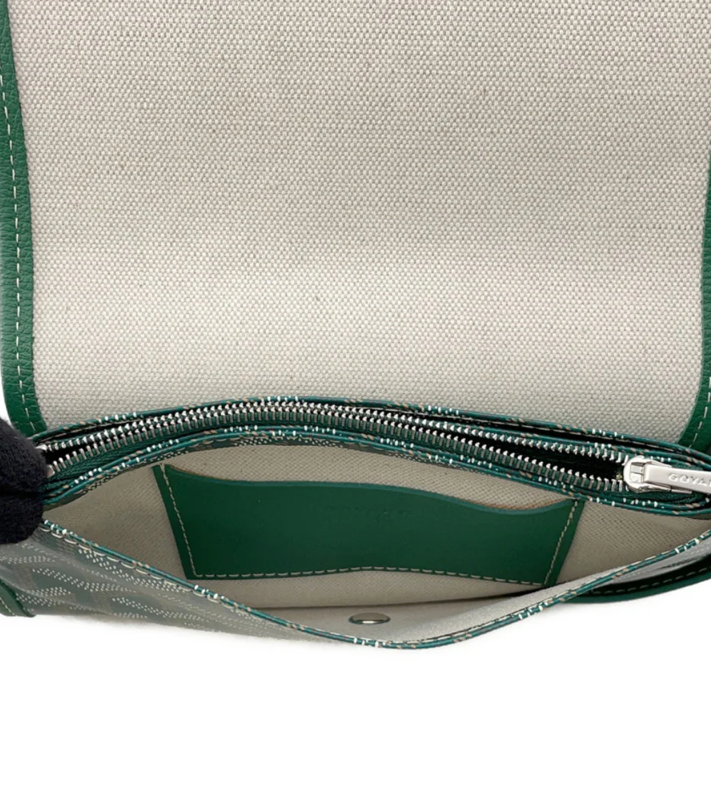 GOYARD Plume Green Wearable Wallet