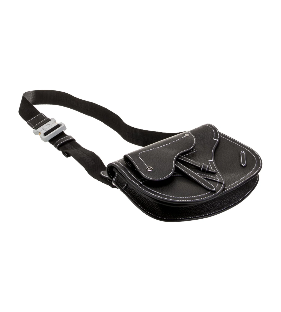 DIOR Saddle Crossbody Black Bag