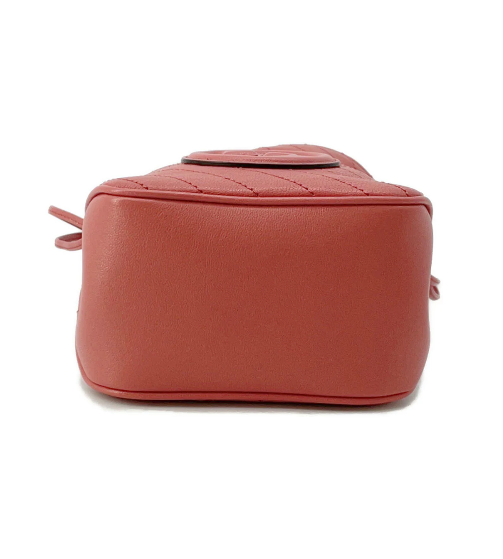 GUCCI Blondie Mini Bucket Pink Shoulder Bag