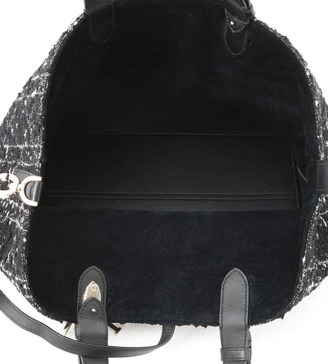 DIOR To Jules Tweed Calf Leather Medium Bag