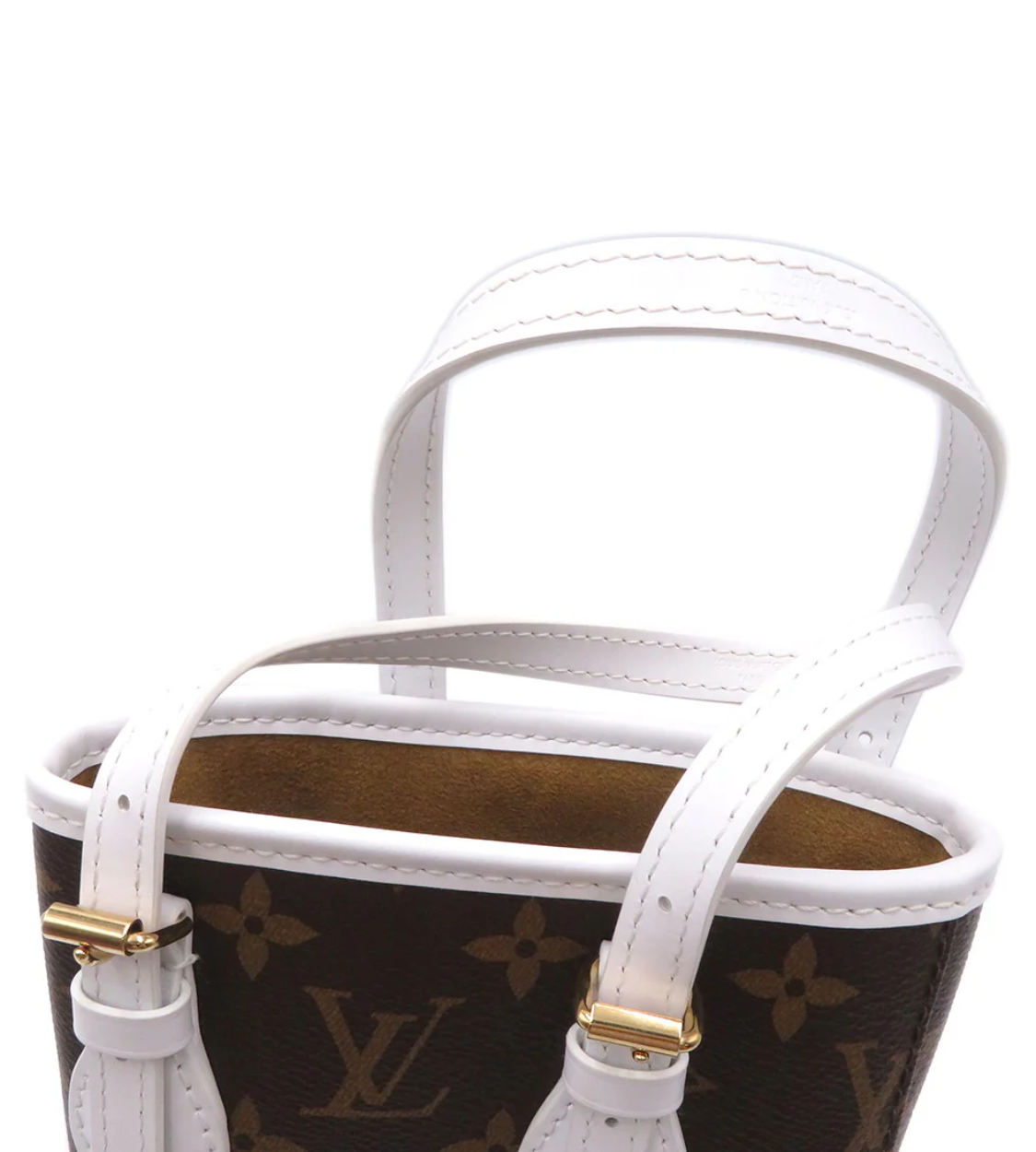 LOUIS VUITTON Nano Bucket Monogram Shoulder Bag