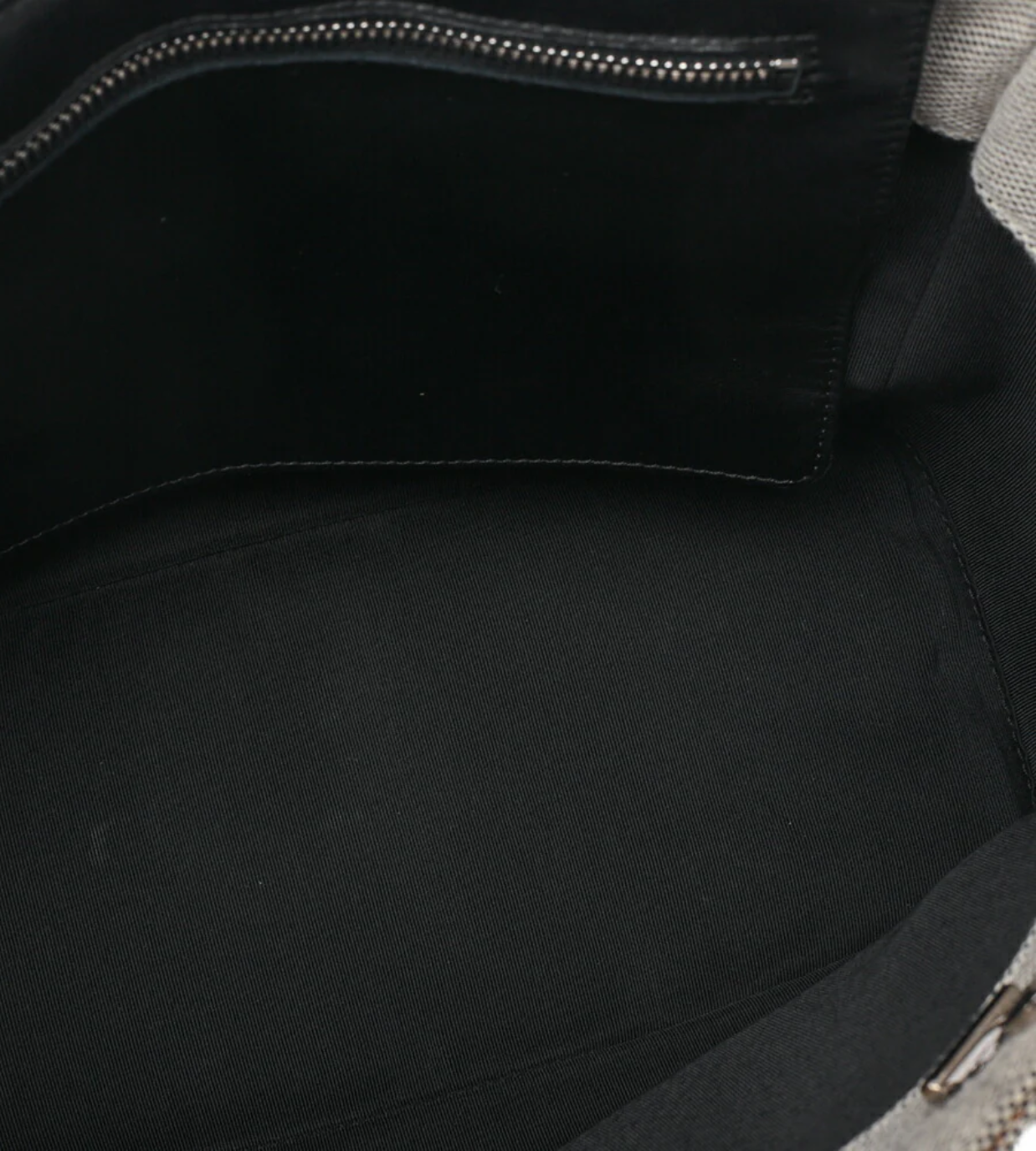 CHANEL Choco Bar Camellia Canvas Tote Bag