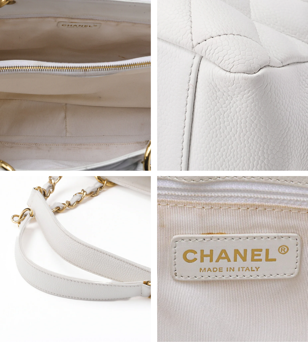 CHANEL Matelasse Coco Caviar Tote Bag