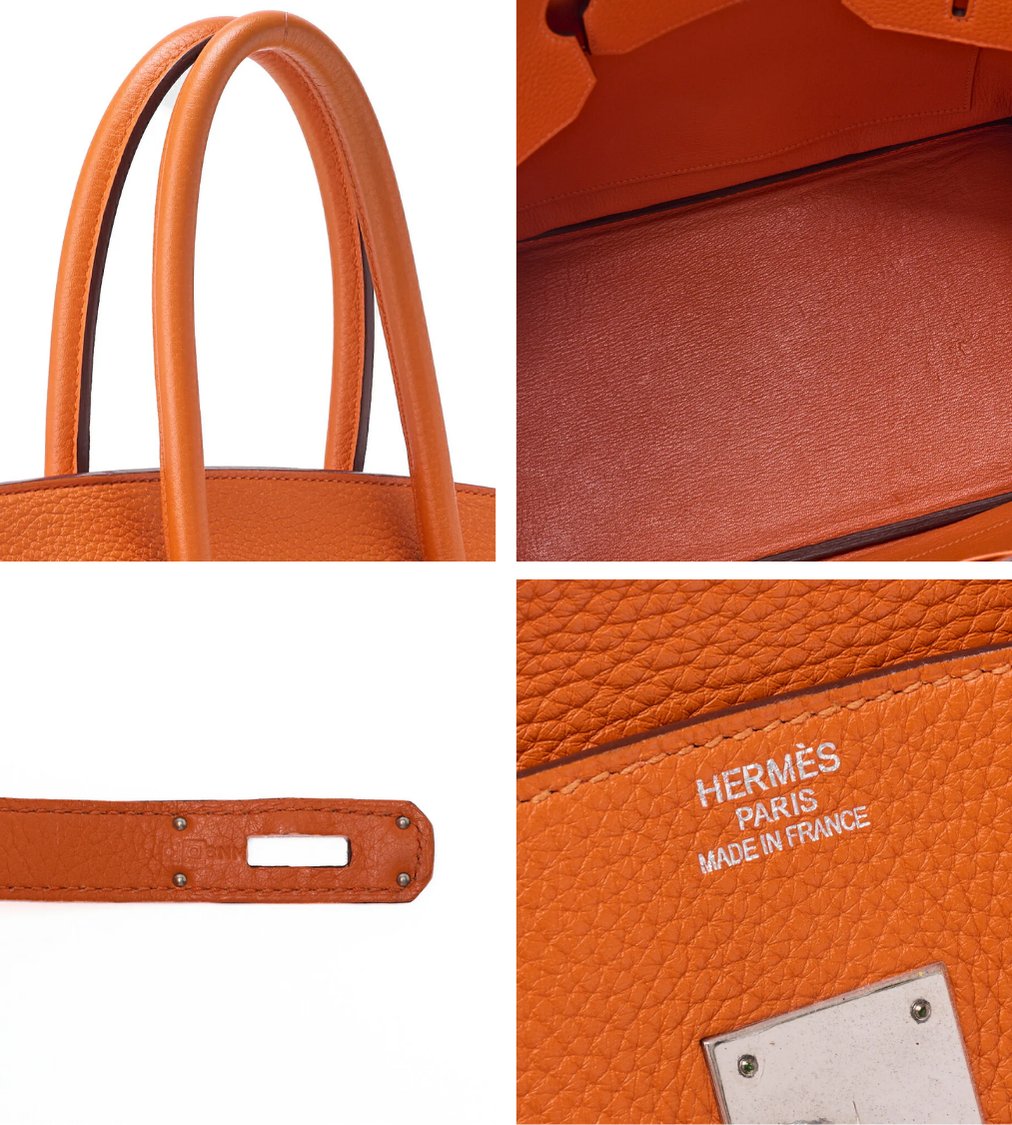HERMES Birkin 35 Tryon Orange