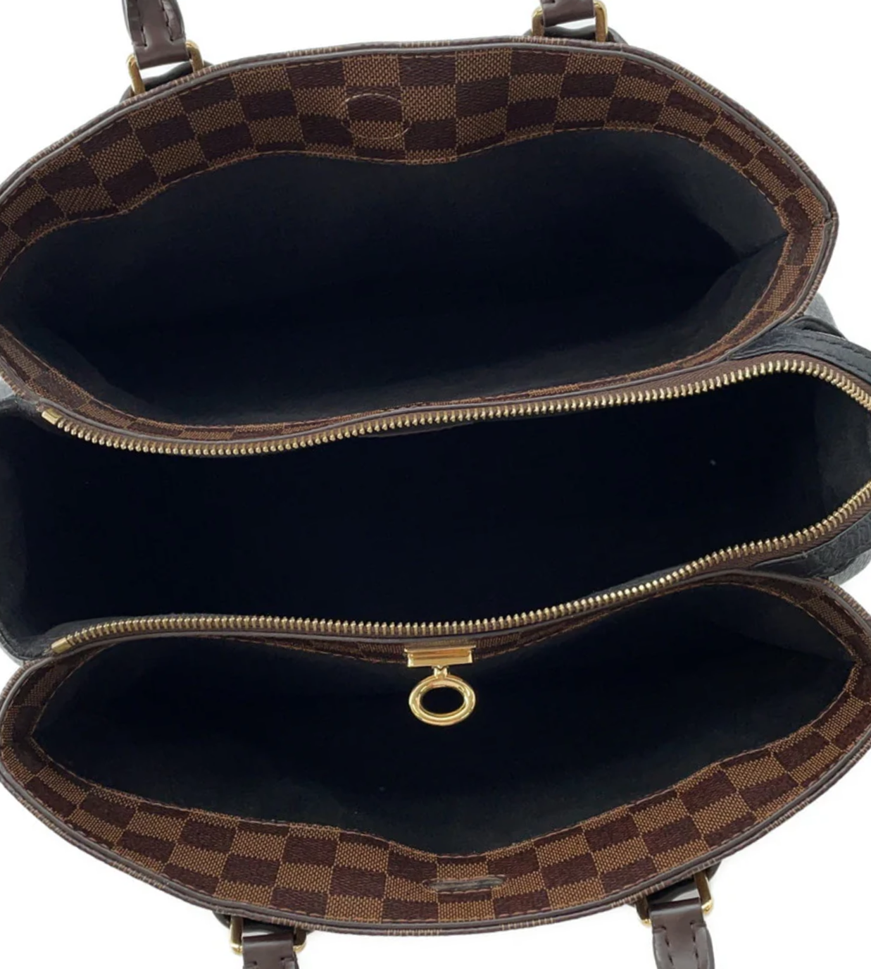 LOUIS VUITTON Normandy Noir Damier Ebene Canvas