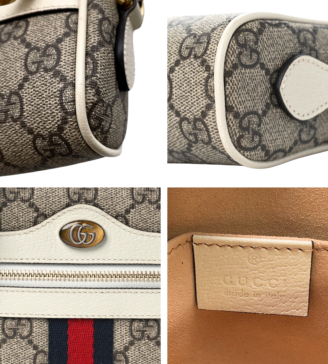 GUCCI Ophidia GG Supreme Mini Shoulder Bag