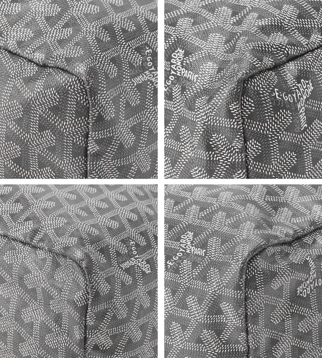 GOYARD Saint Louis PM Tote Bag in Gray