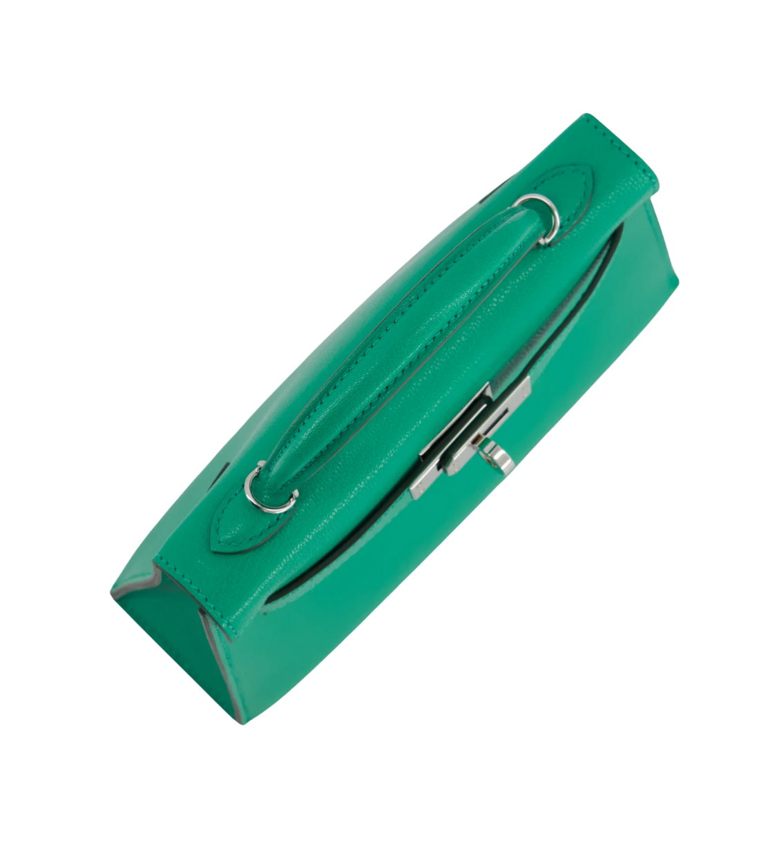 HERMES Mini Kelly Do Vert Vertigo Epsom