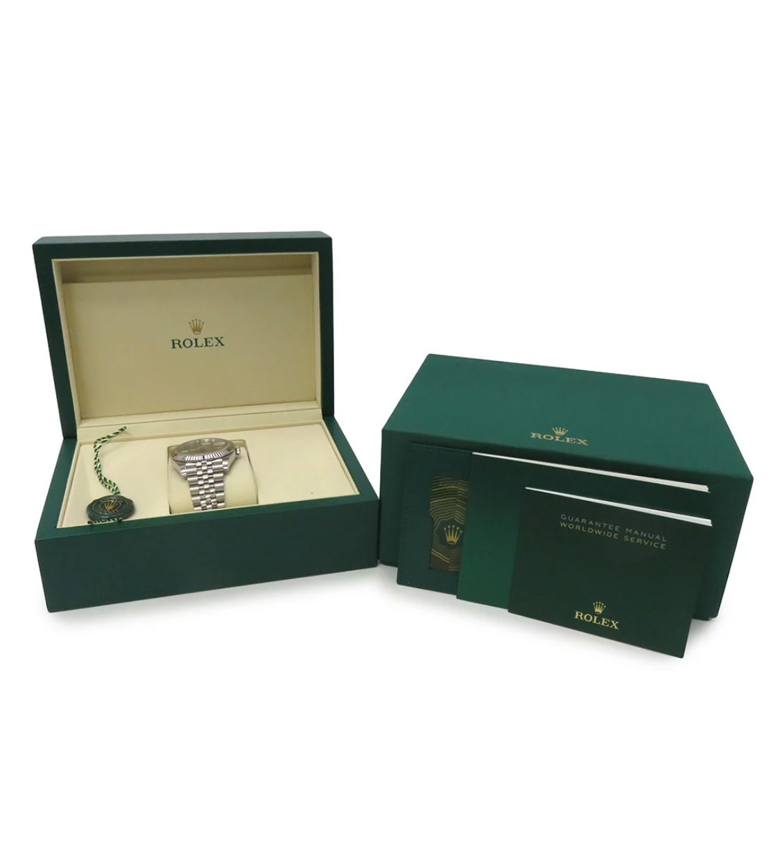 ROLEX Datejust 41 Stainless Steel White Gold