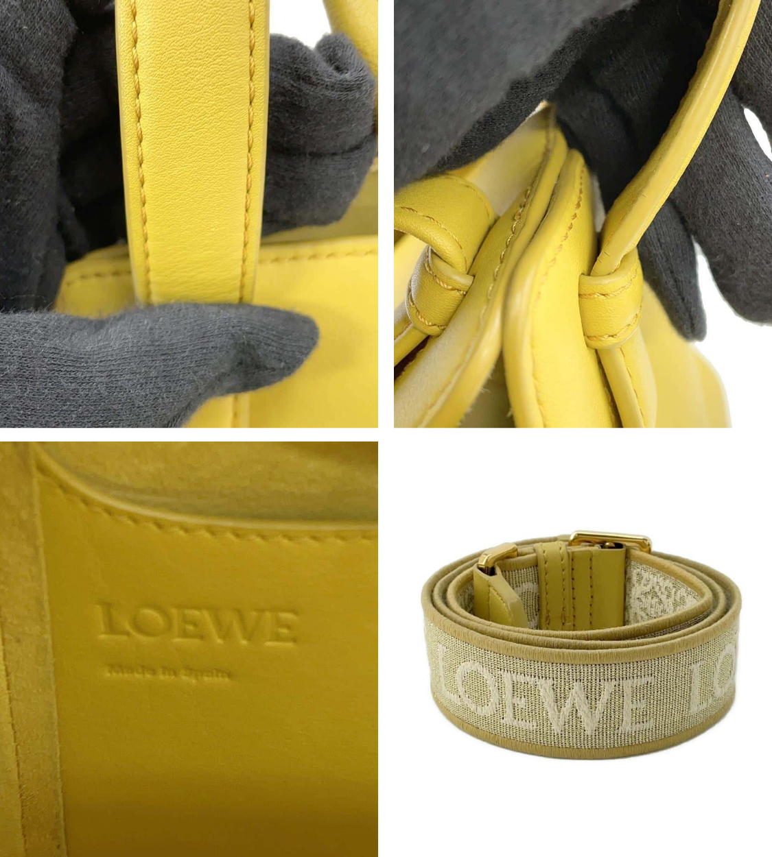 LOEWE Hammock Nugget Bunny Yellow