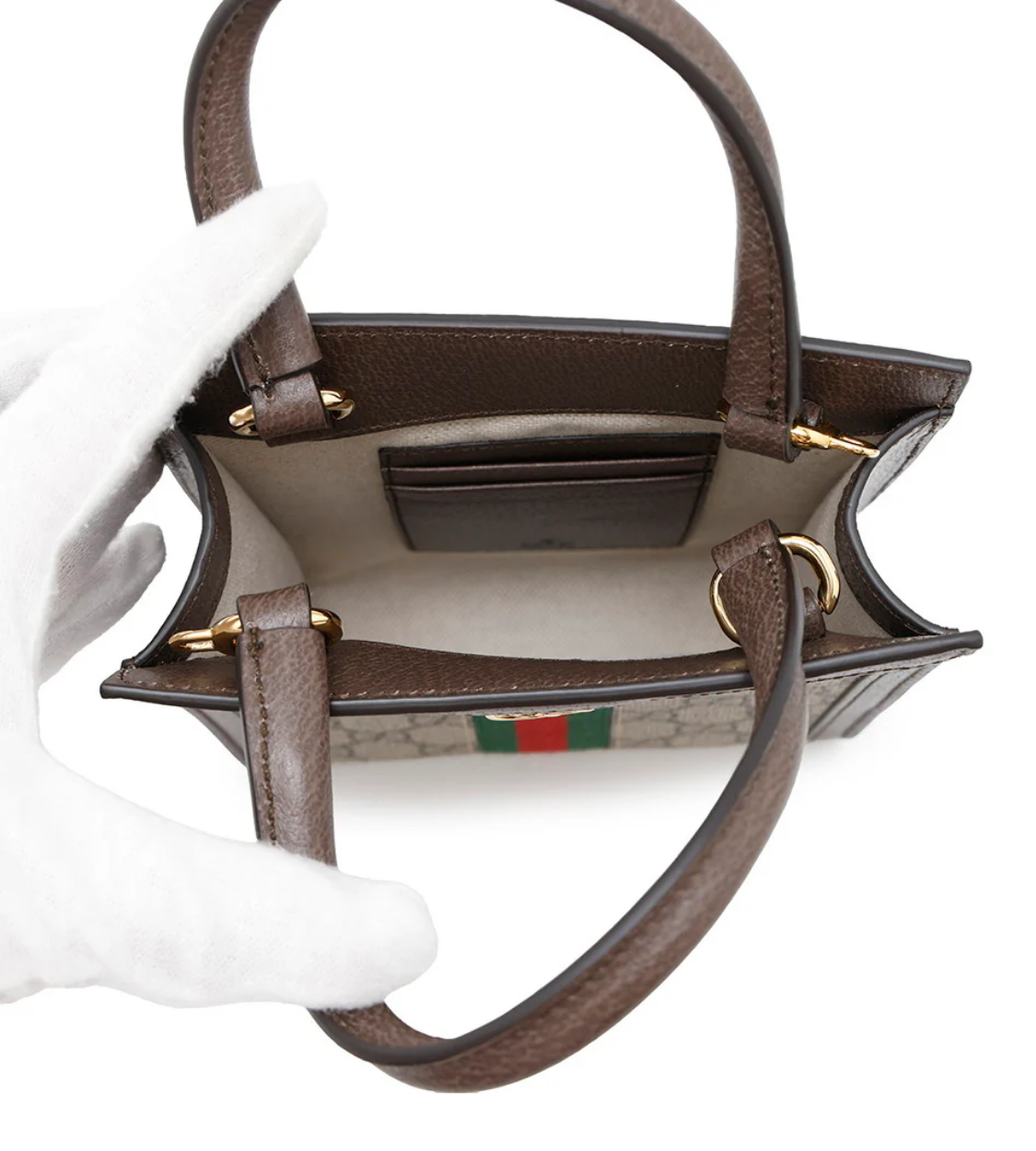 GUCCI GG Supreme Ophidia Handbag